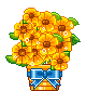 yellow-flower-basket